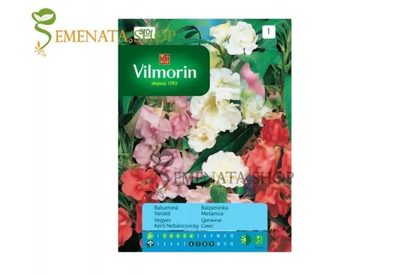 Семена на Импатиенс микс (Циганче, Impatiens) от Вилморин