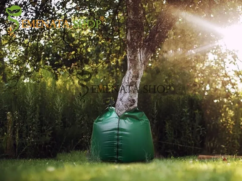 Чувал за бавно поливане на дървета Water Bag 75 л с висока плътност и UV устойчивост