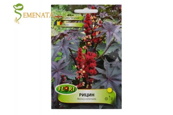 Семена от Рицин (Ricinus communis) - растение против къртици