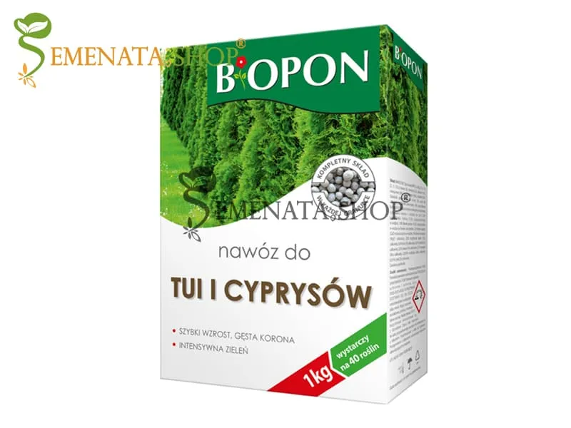 Специализиран тор за Кипариси и Туи Биопон 1 кг