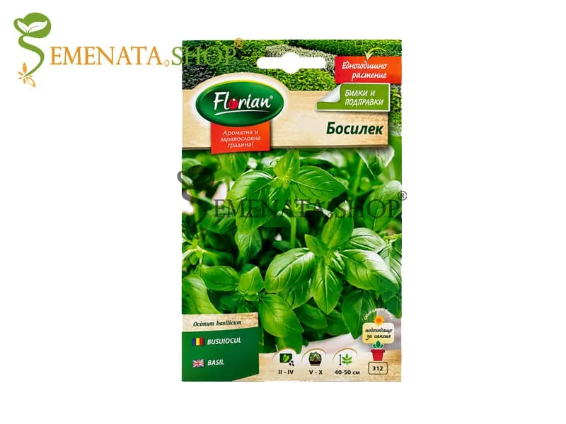 Семена на Босилек – ароматна класика за кухнята и дома - Ocimum basilicum