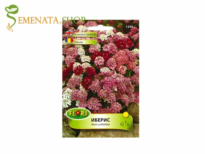 Семена на ароматните цветя Иберис - Iberis umbellata