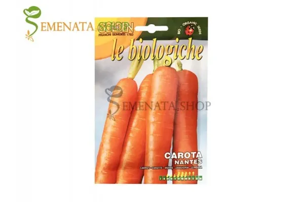 Био семена на моркови Нантес - свеж вкус, приятен аромат