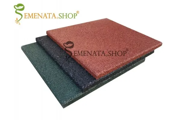 Каучукови плочи за детски площадки с различни цветове