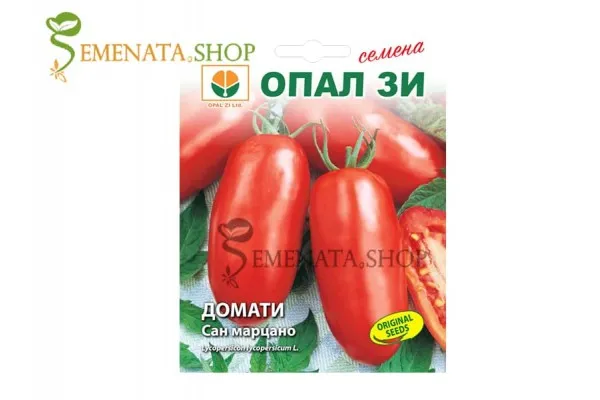 Семена на сортове консервни домати Сан Марцано безколови подходящи и за саксия
