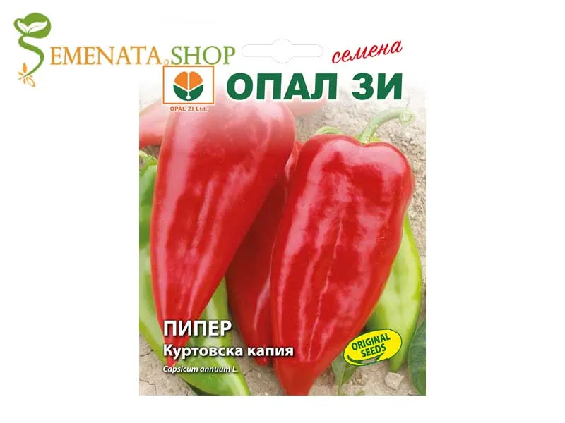 Семена на Куртовска капия - пипер с уникален вкус и едрина