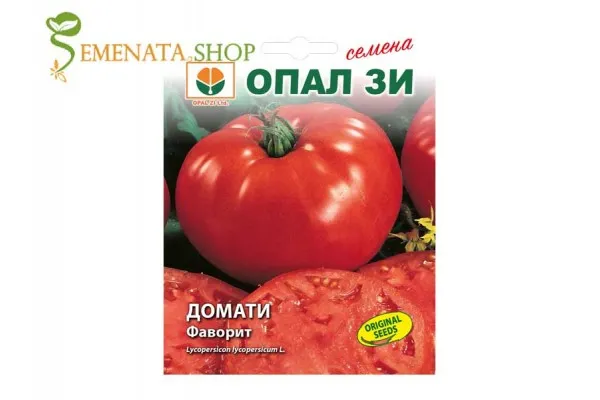 Семена на червени домати Фаворит - вкусен салатен колов домат от Опал Зи