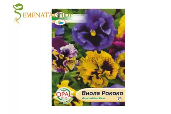 Семена на Виола Рококо (къдрава теменуга, теменужка)