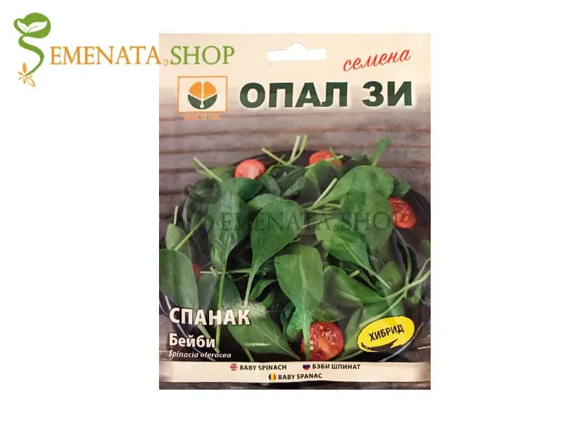 Семена на спанак за пролет, лято и есен - подходящ сорт и за бейби спанак