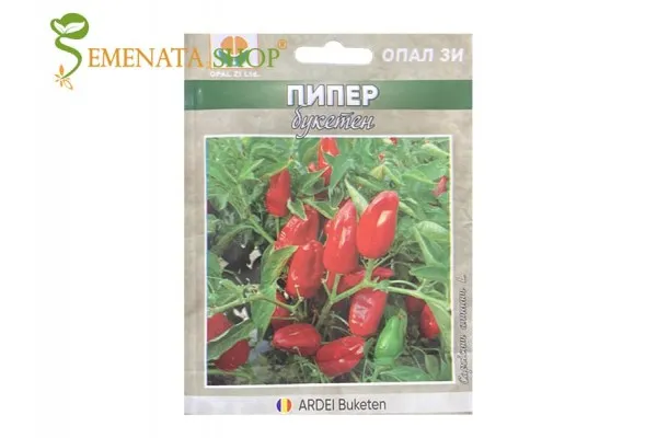 Семена на чушки за сушене - български пипер Букетен (Buketen)