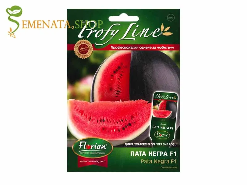 Семена на черна диня Пата Негра F1 (Pata negra) - сладък и високодобивен сорт