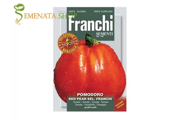 Оригинални семена на домати Ред Пеър (Червена круша) Франчи - световно известен италиански сорт